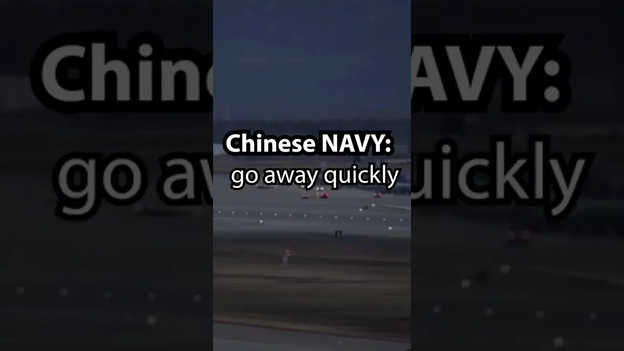 The chins navy pokes fun and US military aircraft by meowing at them LMFAO