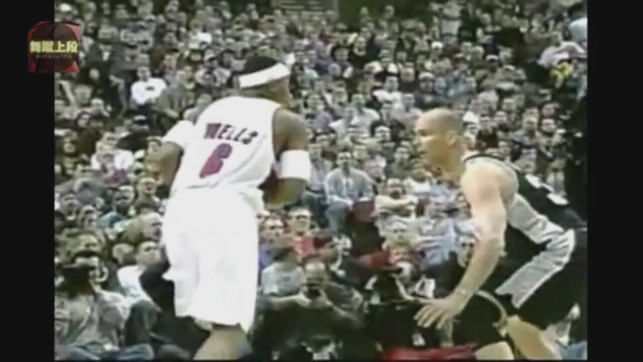 Bonzi Wells 24 Points 3 Stl Vs. Spurs, 2001-02.