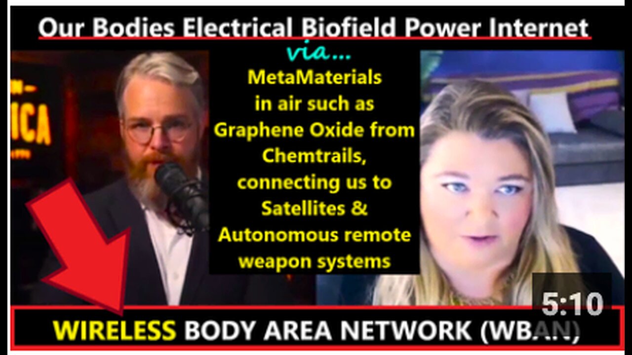 Our Bodies Electrical BIOFILM are Acting like Walking Antennas and Connecting/Powering Internet