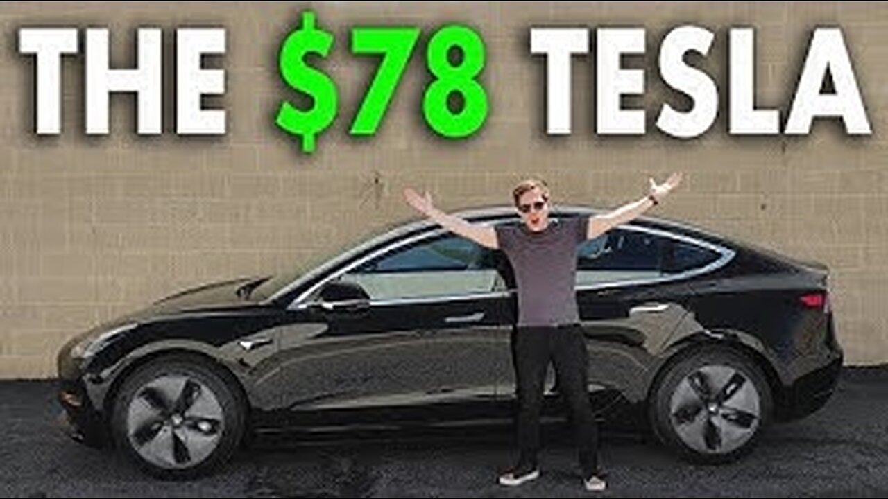 How I bought a Tesla for $78 Per Month