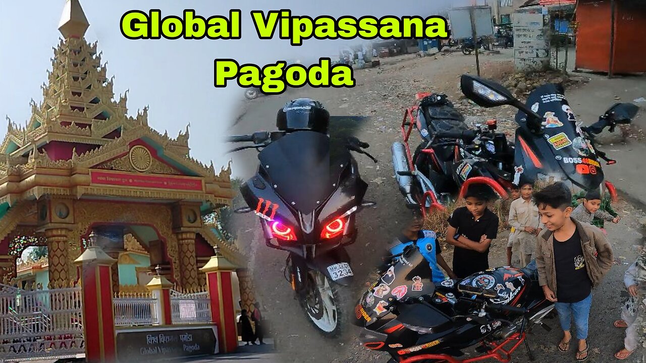 Global Vipassana Pagoda | Gorai Borivali West | ||Sunday Ride||