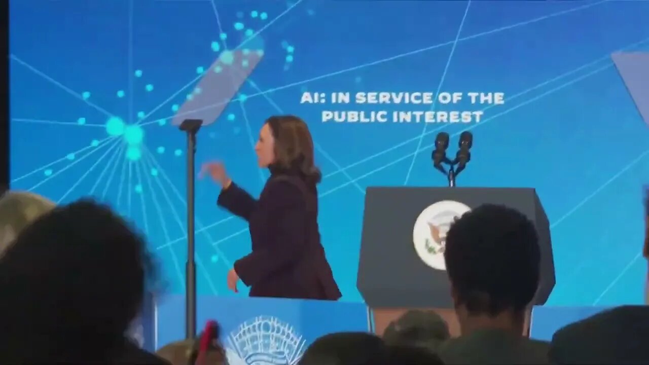 Kamala Harris Wraps Up Big Speech In London, Immediately Leaves Without Taking Any Questions