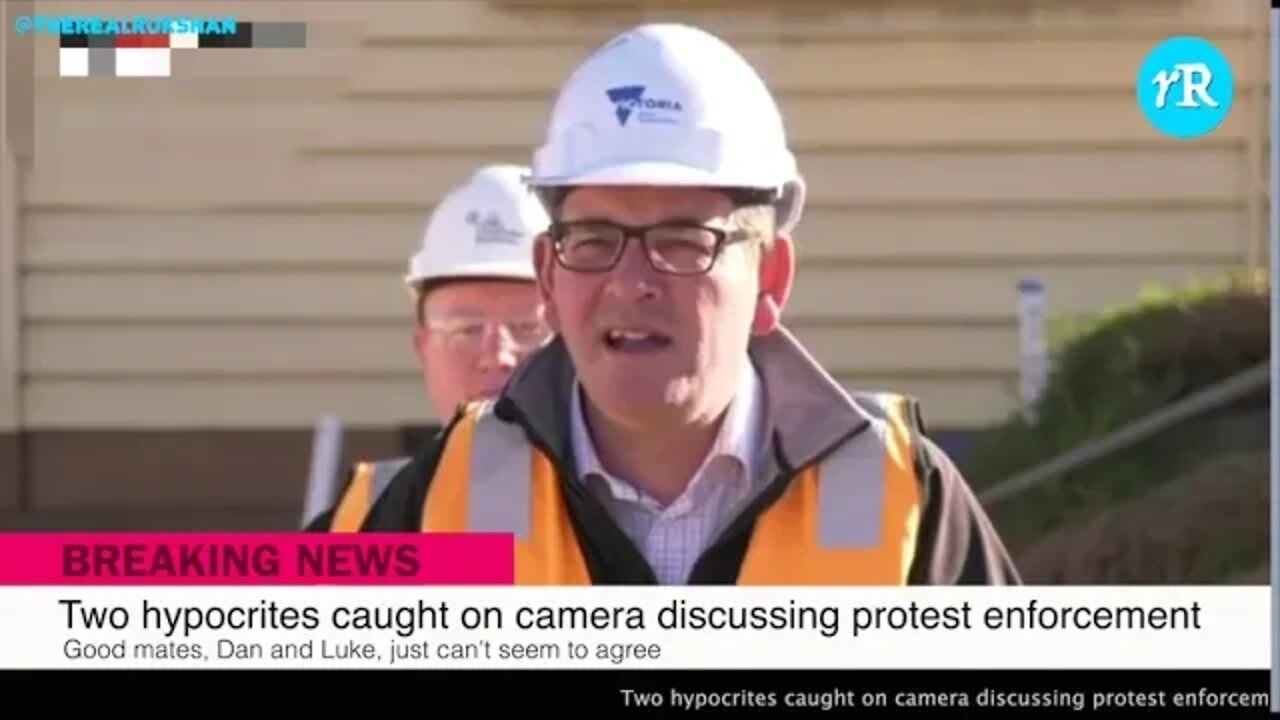 Daniel Andrews and Luke Cornelius just can't seem to agree on protest enforcement in Victoria