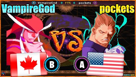 Vampire Savior: The Lord of Vampire (VampireGod Vs. pockets) [Canada Vs. U.S.A.]