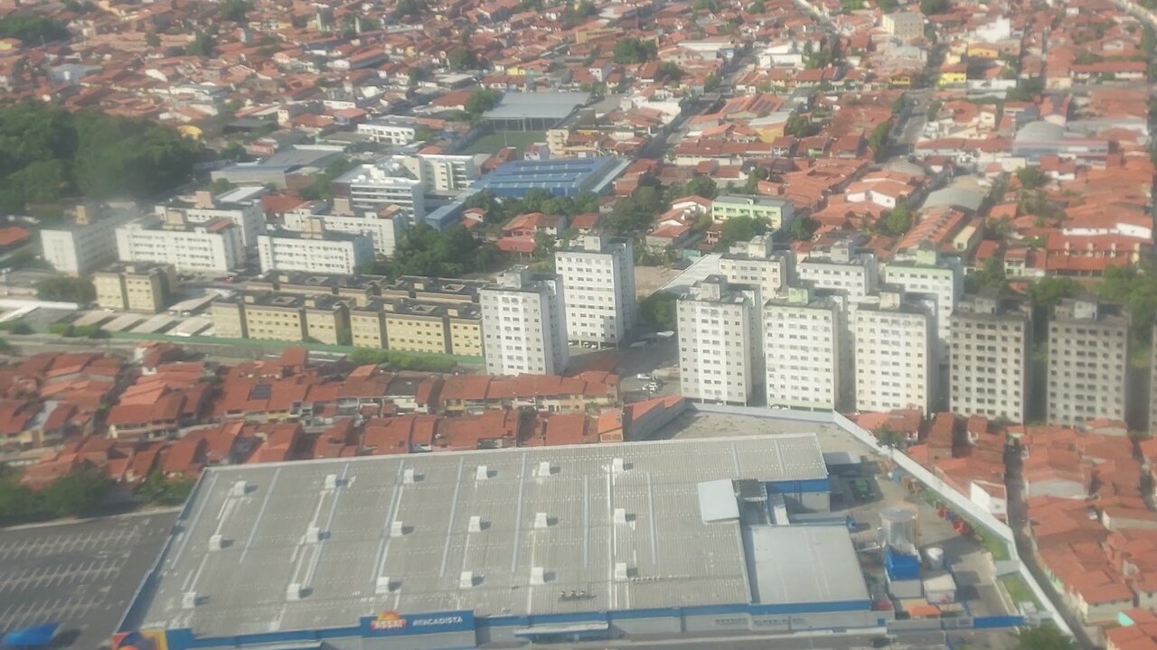 Pouso em Fortaleza-Airbus A320 PR-MHG-Landing in Fortaleza