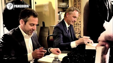 Jordan Peterson & Sam Harris - NEVER-BEFORE-SEEN Backstage Footage 2 - Let art & science inspire.