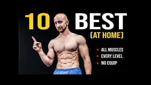 TOP 10 EXERCISES TO GET FIT AT HOME