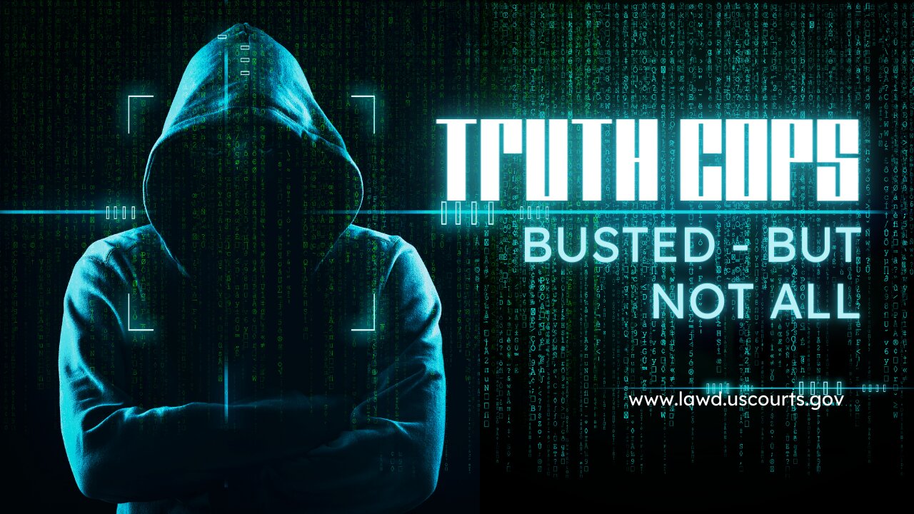 Truth cops busted – but not all