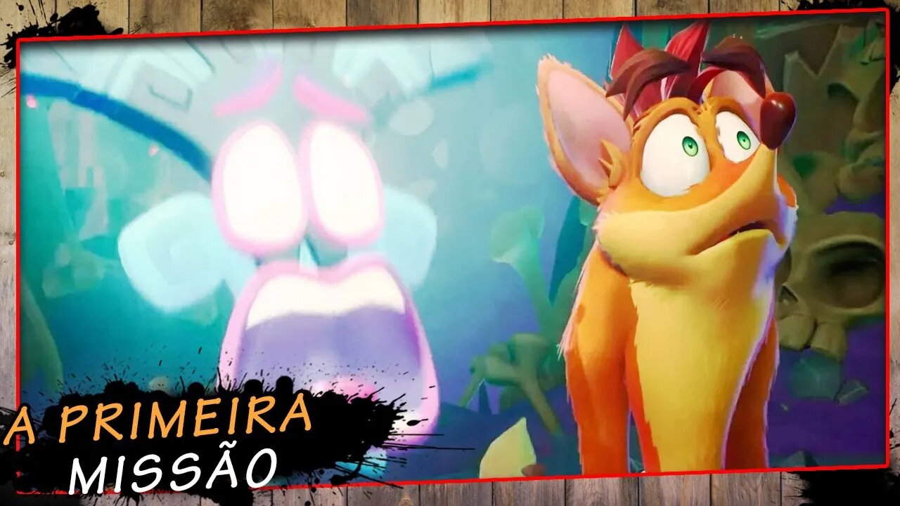 Crash Bandicoot 4 it's about time, A primeira missão | Gameplay PT-BR #1