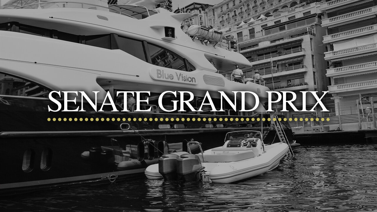 Monte Carlo Grand Prix Trackside Mega Yacht