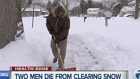 Dangers of shoveling show