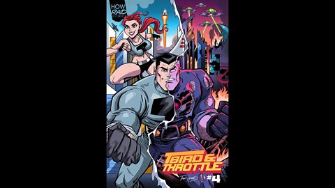 Shawn Reviews Josh Howard's T Bird & Throttle #4 This Comic Will be a FUTURE CLASSIC!