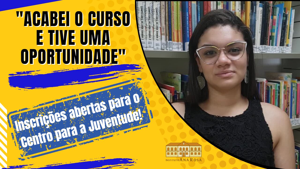 Inscrições abertas para o Centro para a Juventude