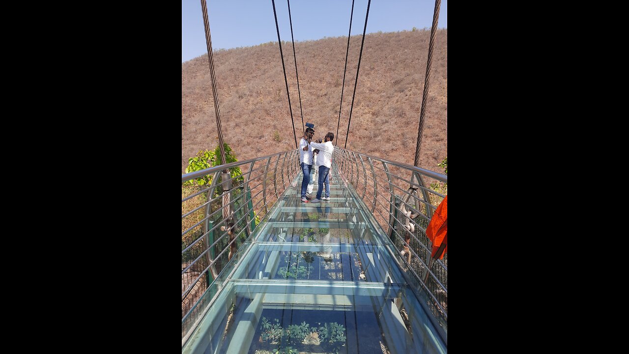 Rajgir glass bridge 🌉 😍