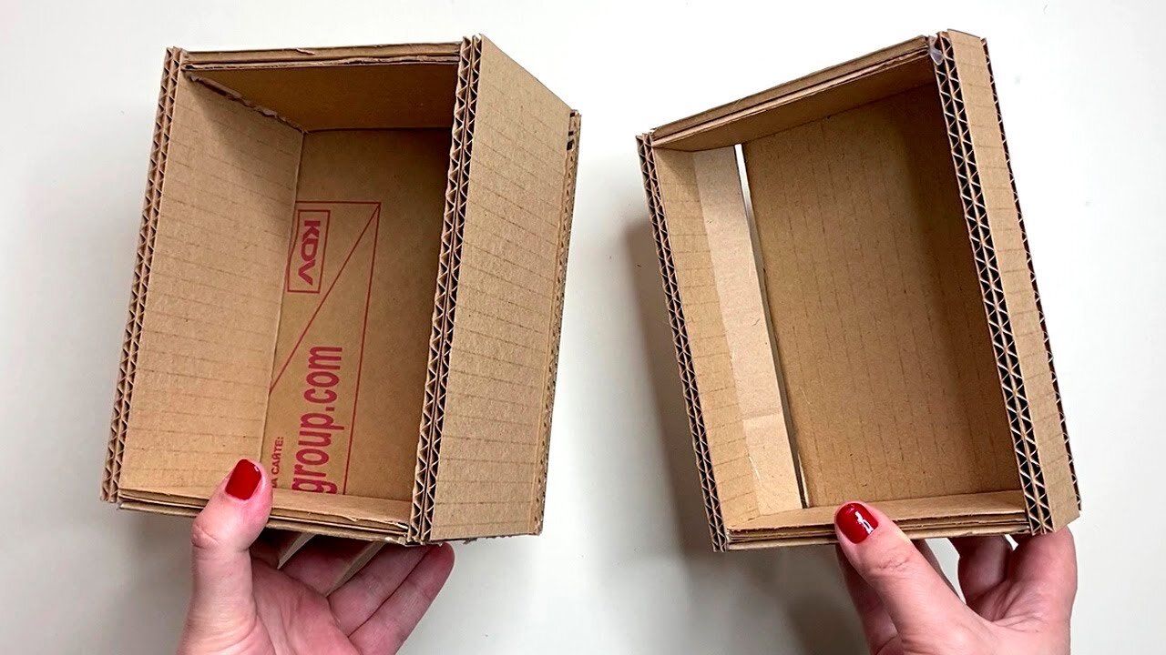 DIY How to make an amazing box | Craft idea from cardboard and paper