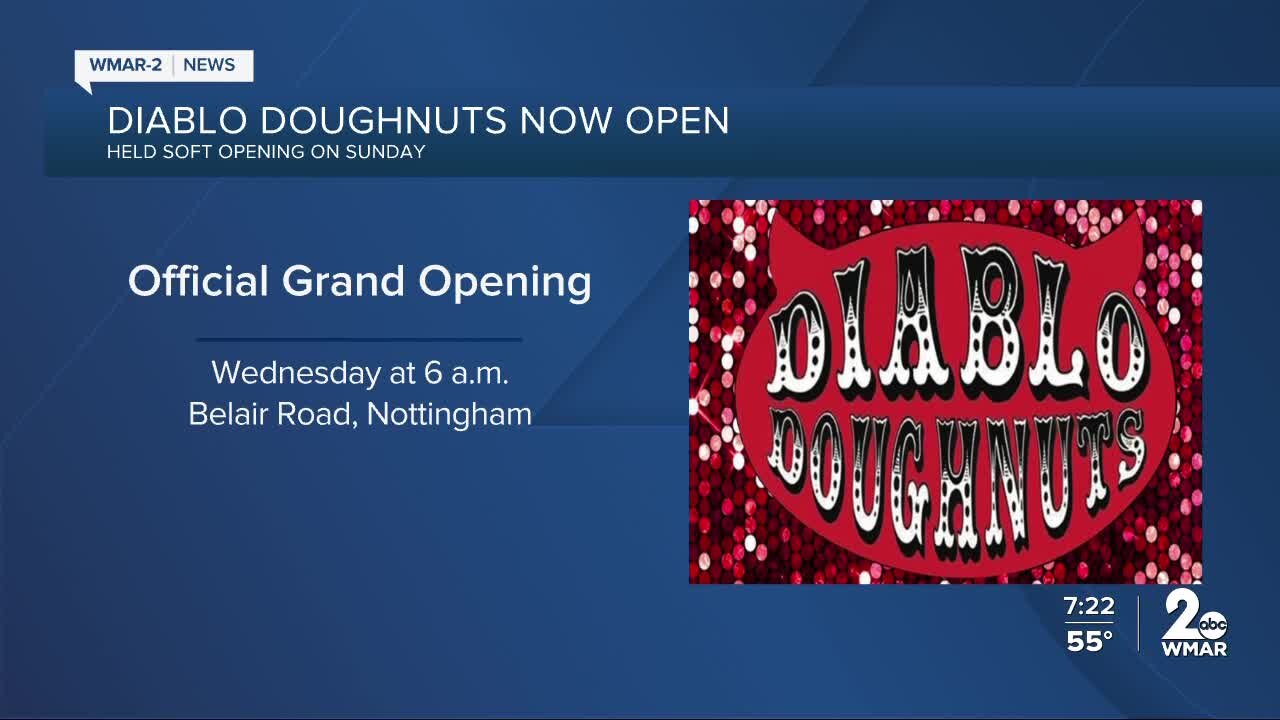 Diablo Doughnuts to hold grand opening at new Overlea shop on February 22