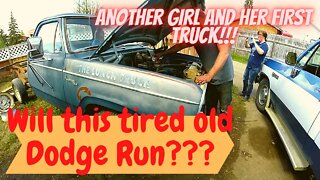 Her First Truck!!! But Will it Run!?!?!?