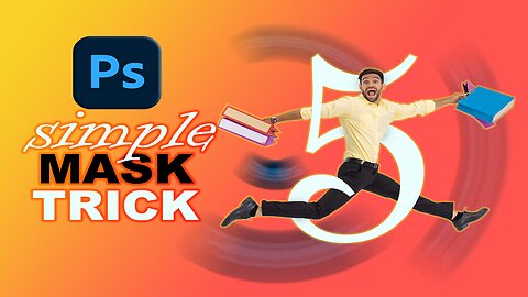 Simple Mask Trick in Photoshop / सिम्पल तरीके से मास्क ट्रिक सीखे फॉटोशॉप मे