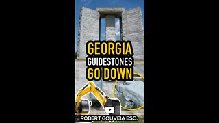 Georgia Guidestones Go Down #shorts