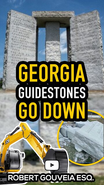 Georgia Guidestones Go Down #shorts