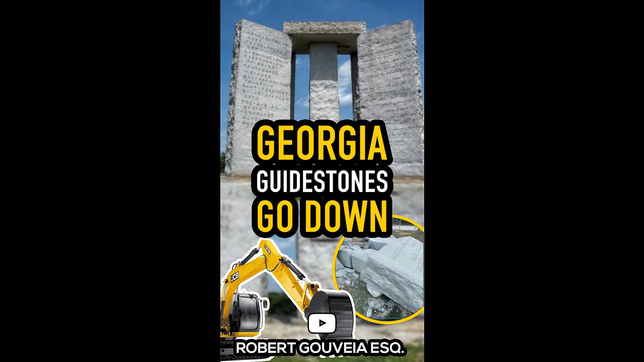 Georgia Guidestones Go Down #shorts