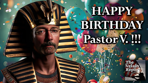 HAPPY BIRTHDAY PASTOR V.!!!