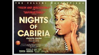 Fellini's NIGHTS OF CABIRIA (1957) movie trailer