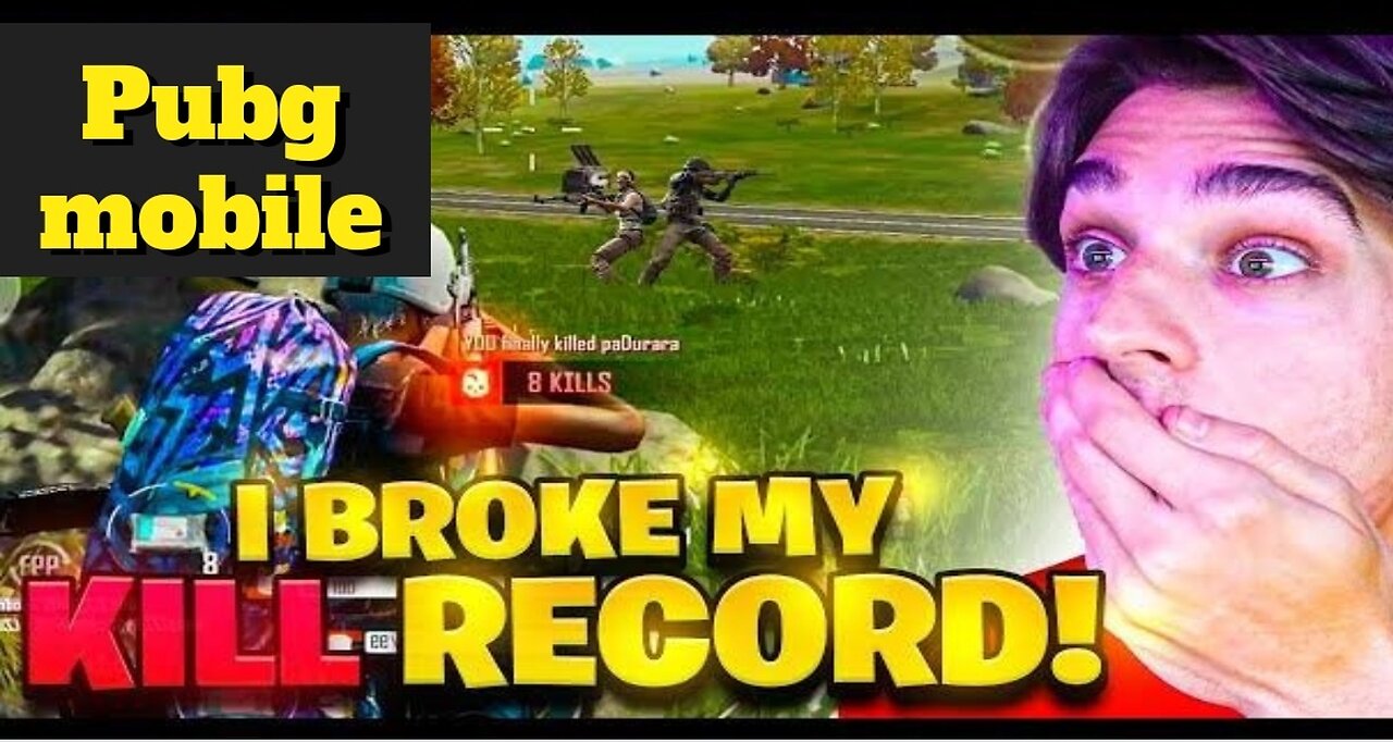 I broke World Record in Erangle | Pubg Mobile | Rumble