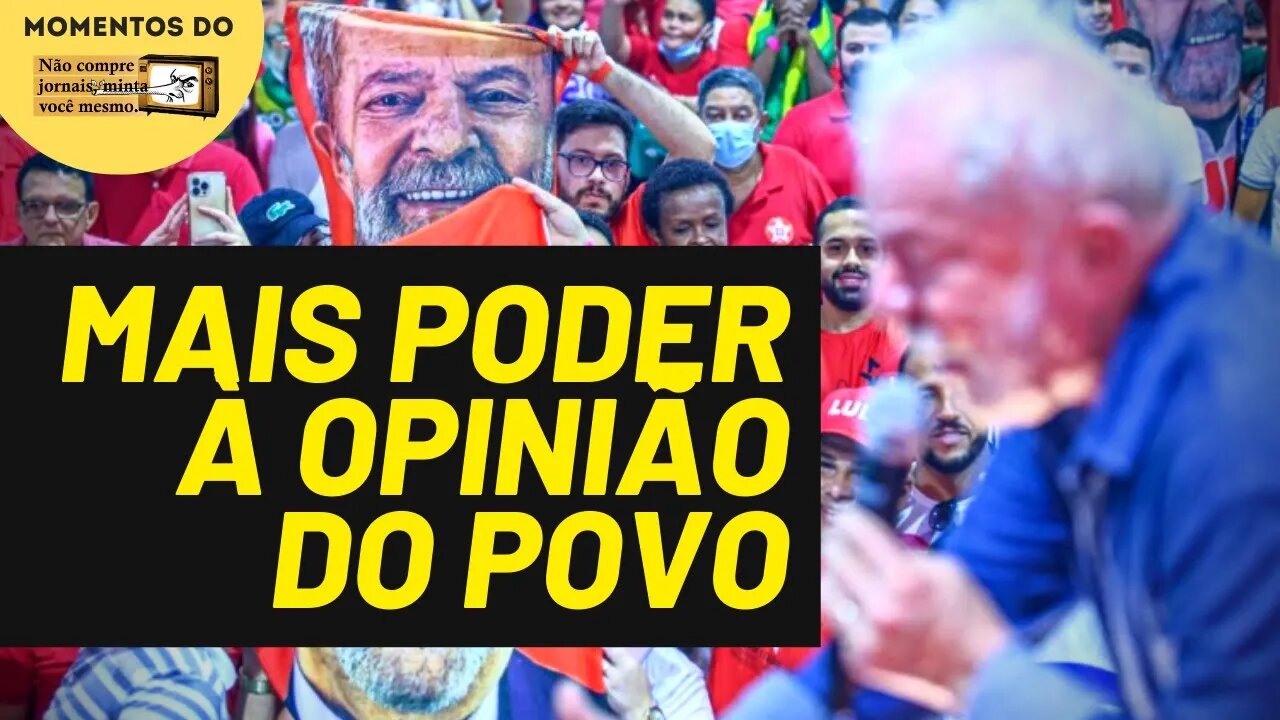 Lula propõe a redemocratização dos meios de comunicação e incomoda o monopólio capitalista |Momentos