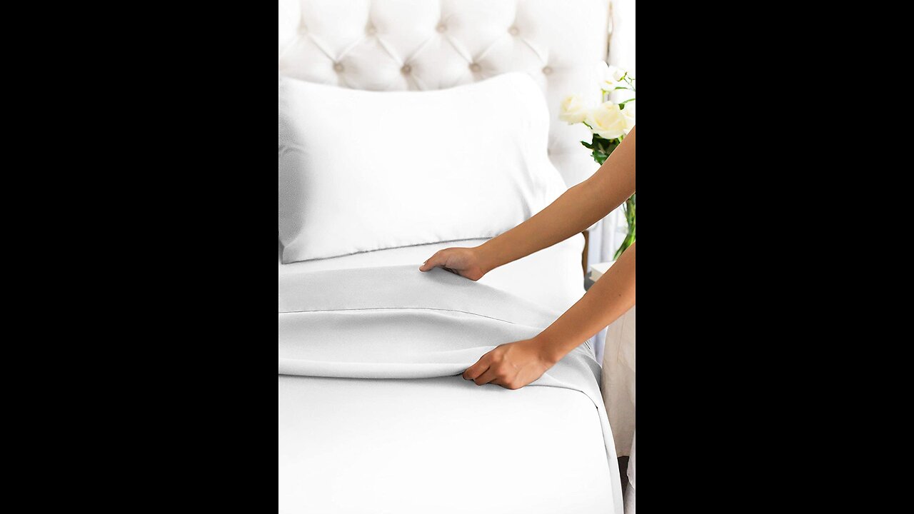 Queen Size Sheet Set - Breathable & Cooling Sheets - Softer Than Jersey Cotton