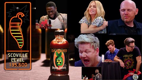 Hot Ones "Da Bomb" Best Celebrity Reactions Part 1