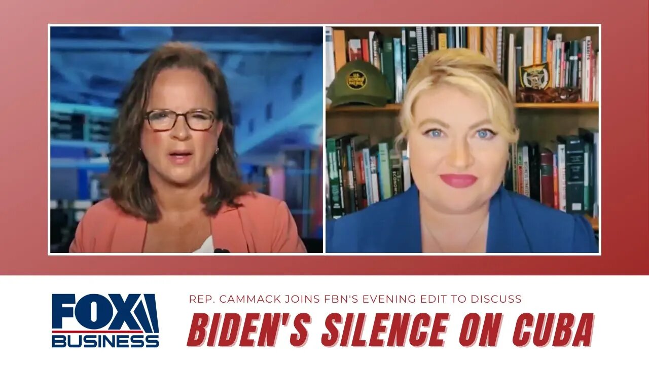 Rep. Kat Cammack Joins FBN's Evening Edit To Discuss Cuban Protests For Freedom And Biden's Silence