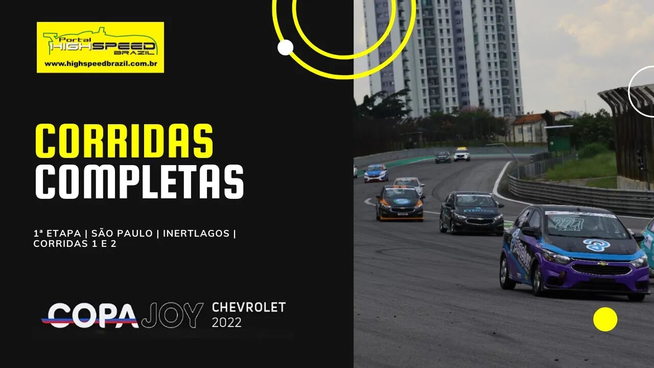 Copa Joy | Corridas Completas | 1ª Etapa | Interlagos | São Paulo | Corridas 1 e 2.