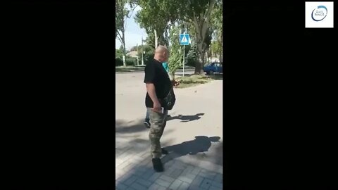 (MUST WATCH) Ukrainian Wife saves Husband From Russian Separatists.
