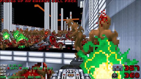 Doom 2 NoReason's Speedmaps 3 Level 16 UV Max in 12:54