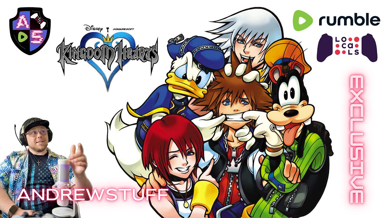 Replay: AndrewStuff Plays Kingdom Hearts 1 Ep5