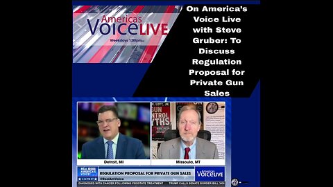 We join Steve Gruber on America’s Voice Live