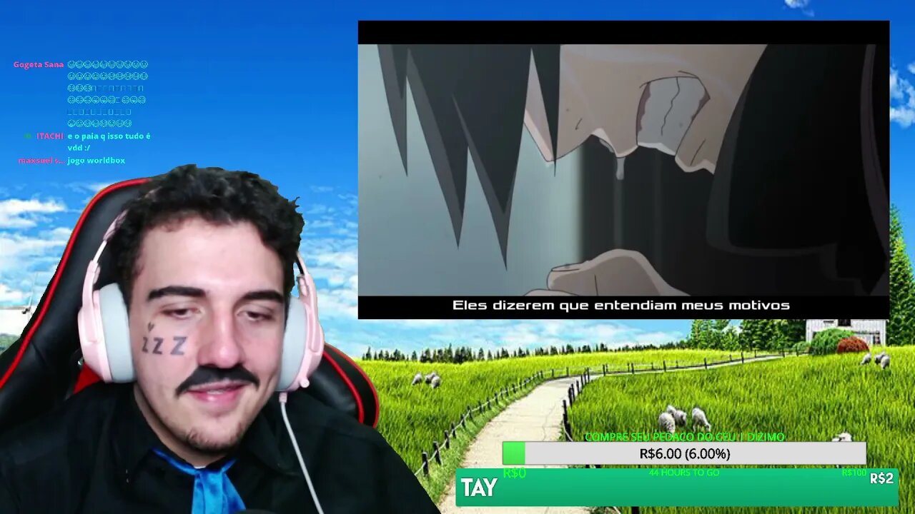 🔴 PASTOR REACT [YTPBR] Rap do Itachi - EU ATIREI NOS MEUS PAIS(7Minutoz)