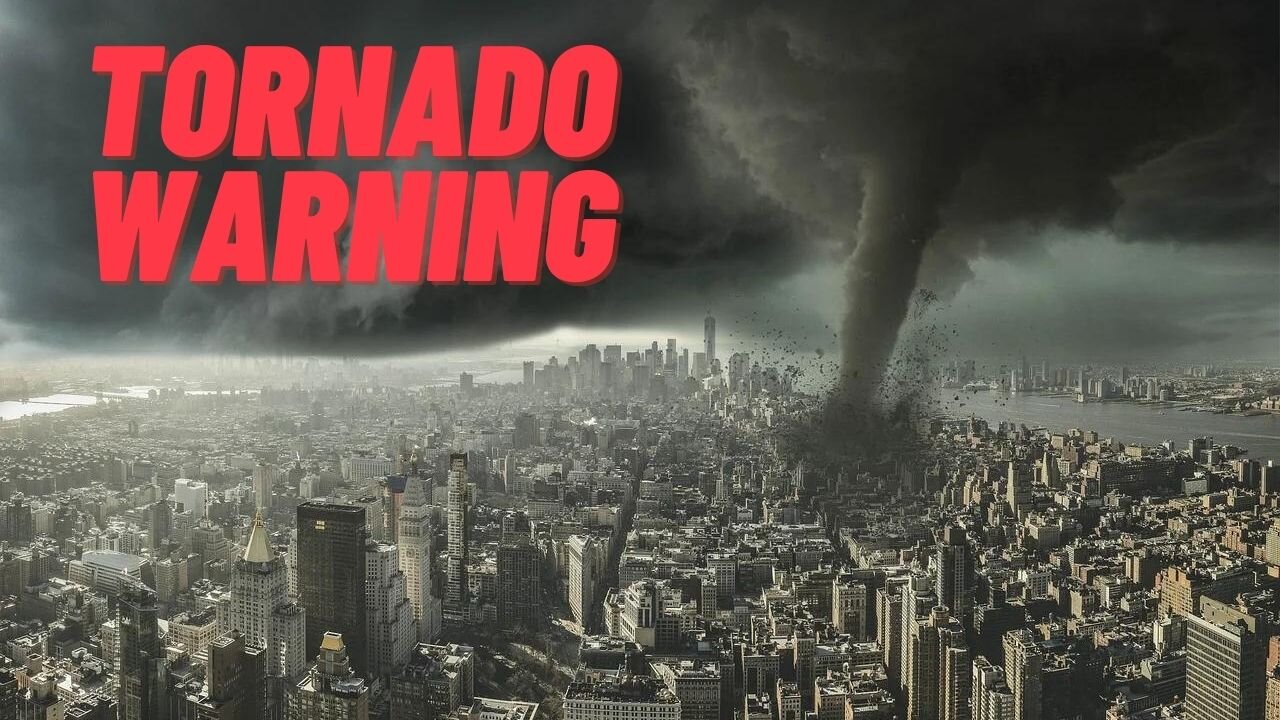 tornado warning (Official Footage) Calvary Dover Tornado