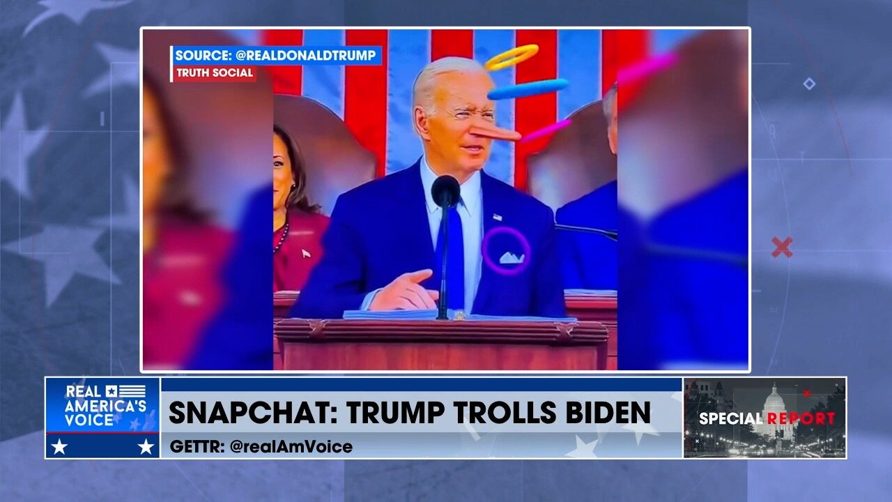 LOL: Trump Trolls Biden