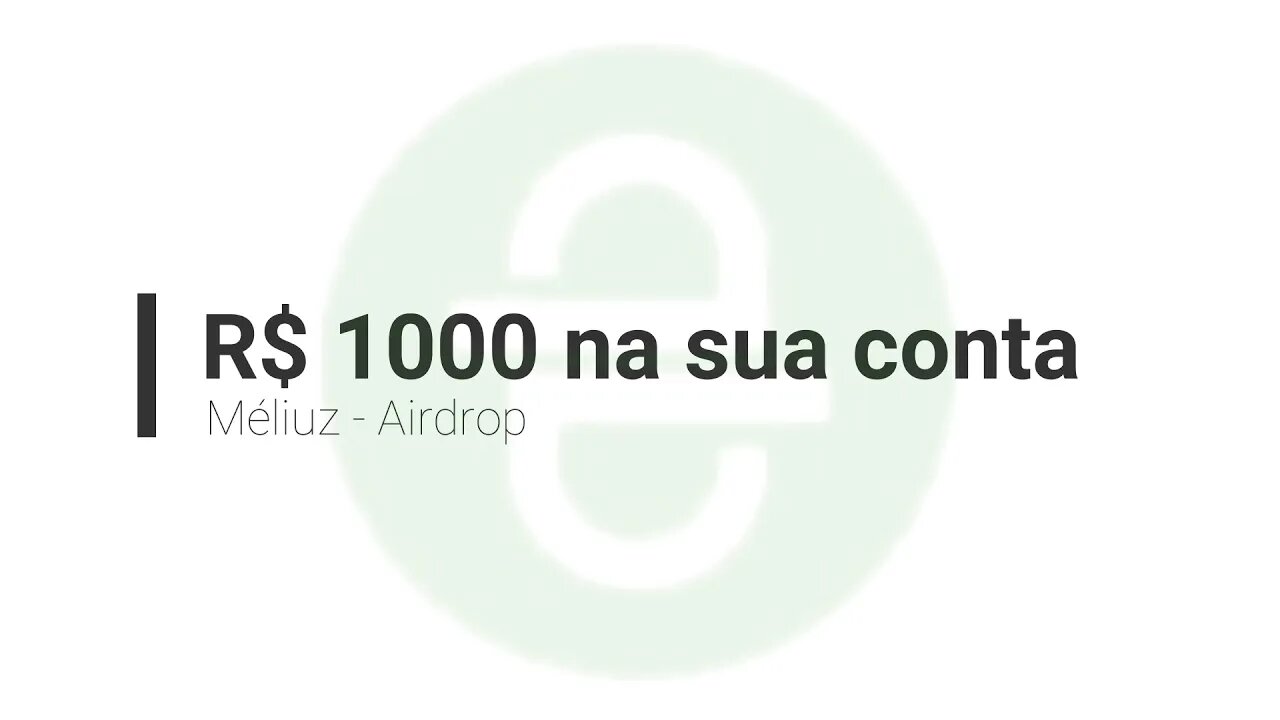 Airdrop - Meluiz - Pagando R$ 30 por inscrito que utilizar seu link e comprar, (revisado 28/07/2021)
