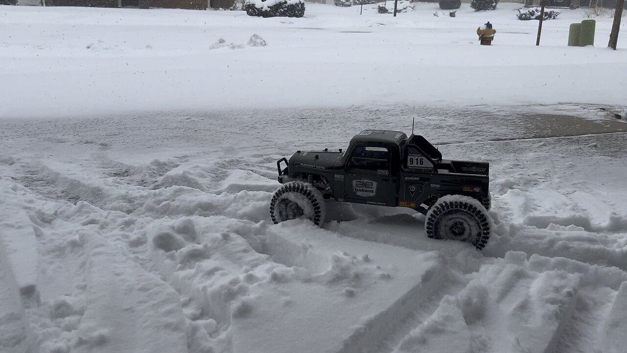 Element Ecto RC trail truck snow fun