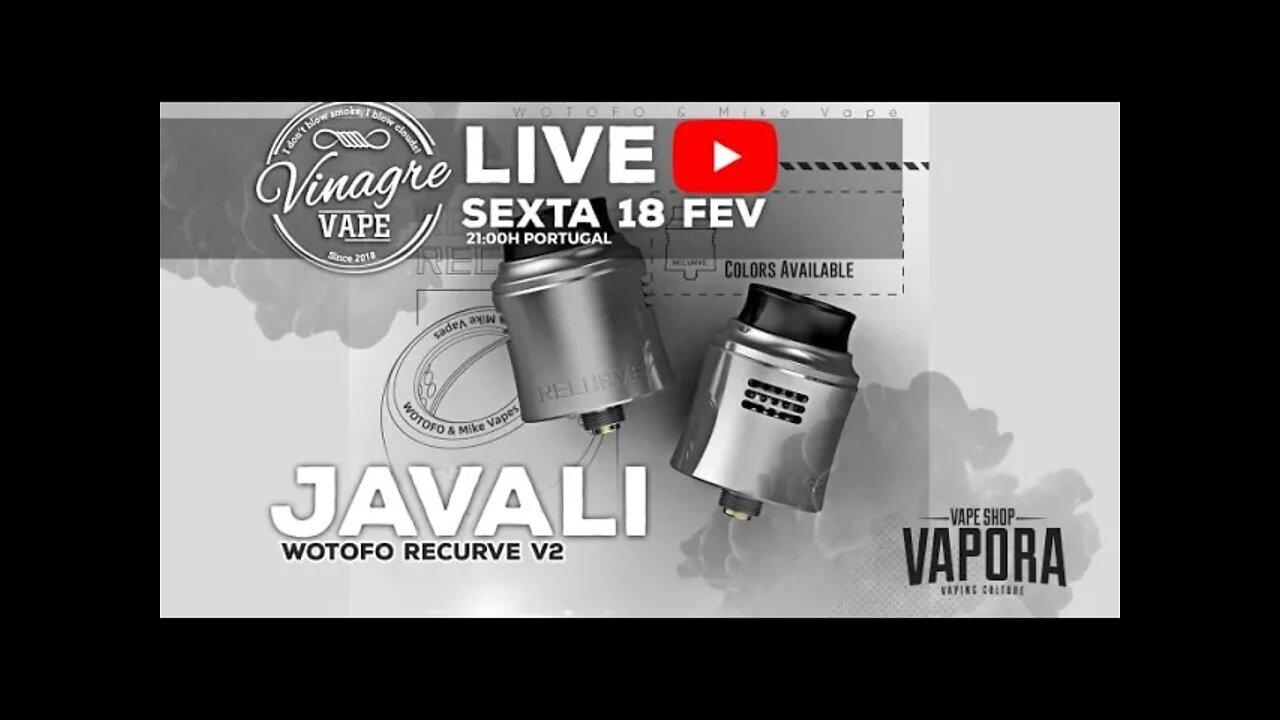 Vapelive #148 temos JAVALI :)