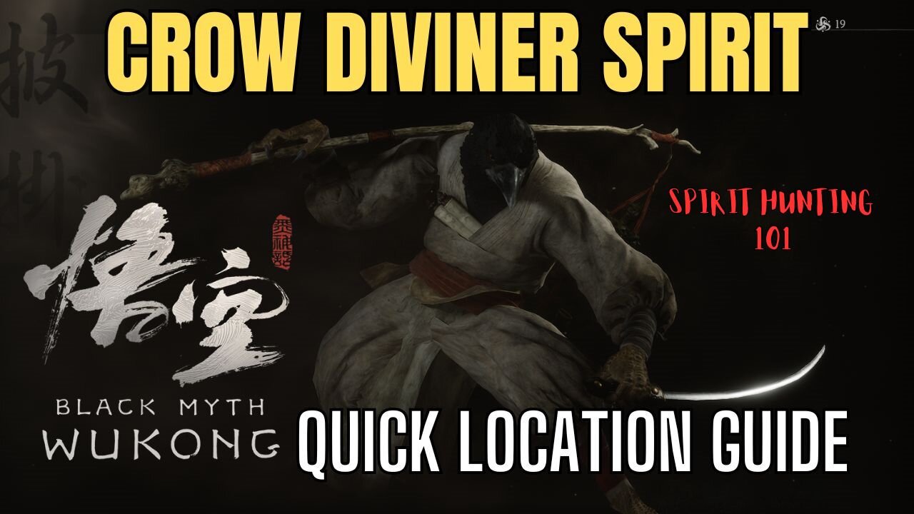 Black Myth Wukong: Spirit Hunting the Crow Diviner