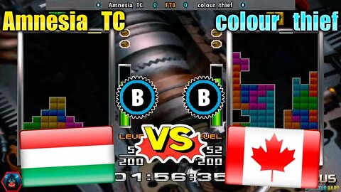 Tetris the Absolute The Grand Master 2 PLUS (Amnesia_TC Vs. colour_thief) [Hungary Vs. Canada]