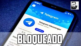 TELEGRAM SERÁ BLOQUEADO NO BRASIL