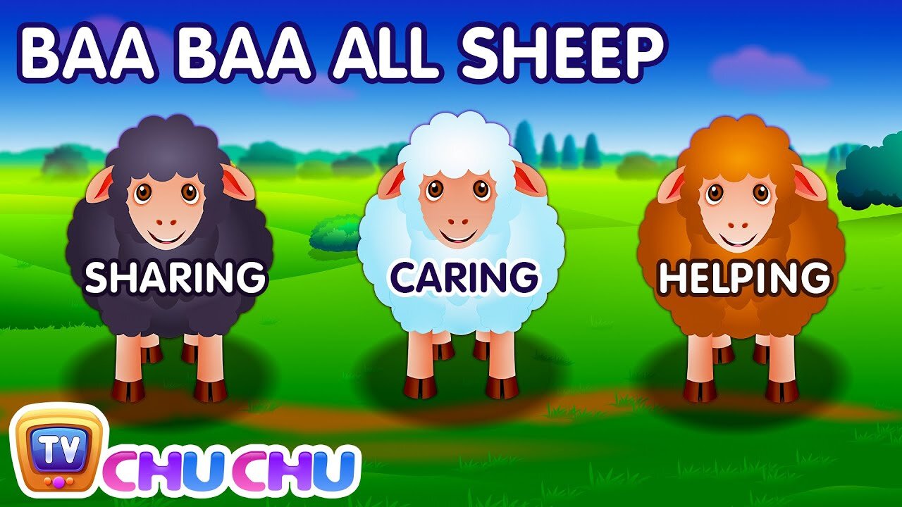 Nursery rhyme baa baa black sheep the jo |