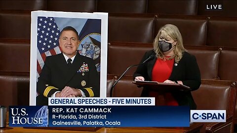 Congresswoman Kat Cammack Speaks On The House Floor About Rear Admiral Michael E. Boyle