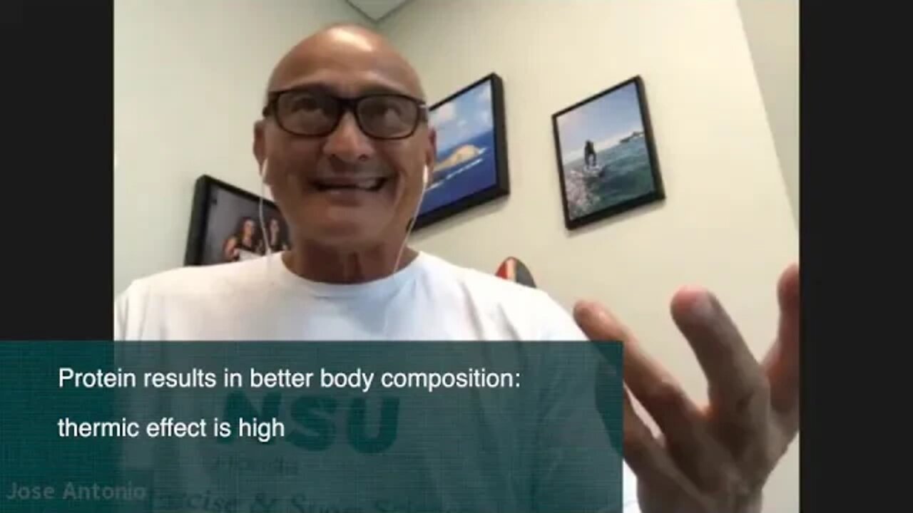 Dr. Jose Antonio: Protein at 1g per one pound of ideal body weight is critical for health and l...