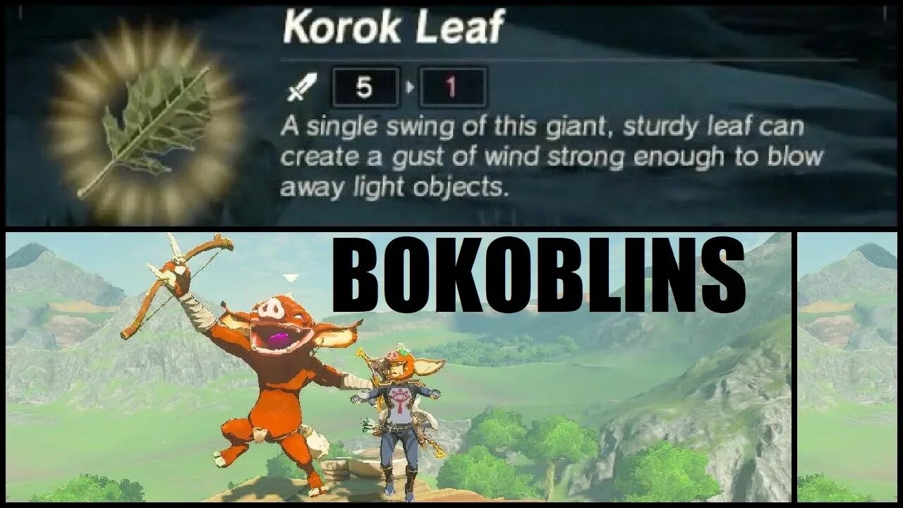 KOROK LEAVES & BOKOBLINS | Breath of the Wild - YOU CHOOSE | Zelda BotW | Basement | S3E23